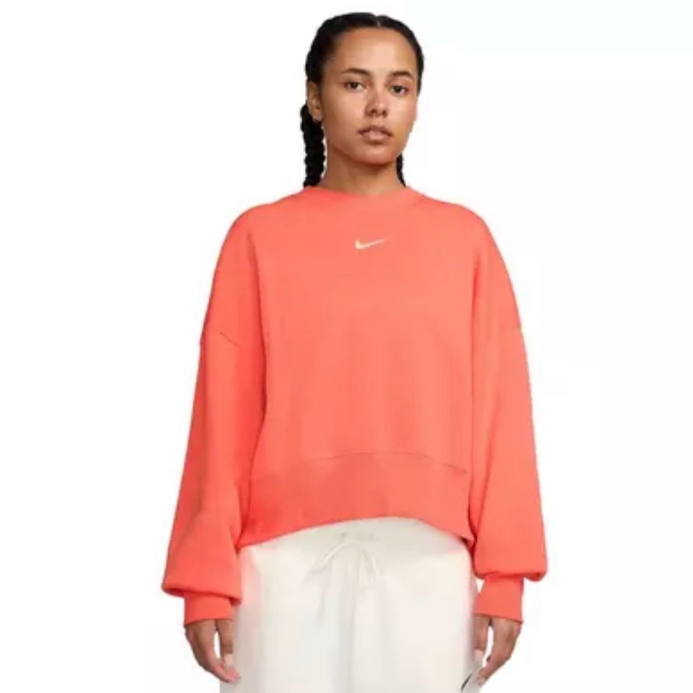 Nike Bright Coral Crewneck